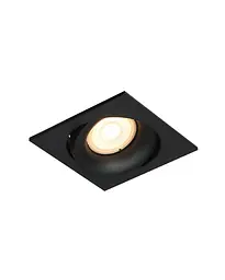 Точковий світильник Italux DL-26451-GU10-BK Ponar GU10 1x10W IP20 Bk