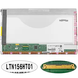 УЦІНКА!Матриця 15.6 LTN156HT01 (1920*1080 40pin LED NORMAL матова роз'єм ліворуч знизу) для ноутбука