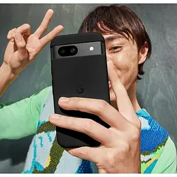 Силіконовий протиударний чохол Google Silicone Case для Google Pixel 8a Obsidian Black GA05487 - мініатюра 5