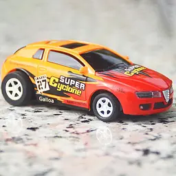 Дріфт-машинка на радіокеруванні Mini RC 666 2.4G Orange / Red - мініатюра 4