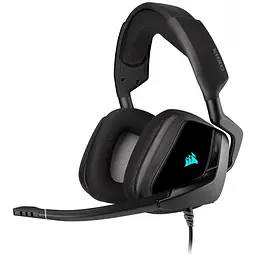 Гарнiтура Corsair Void RGB Elite USB Premium Gaming Headset with 7.1 Surround Sound Carbon (CA-9011203-EU) - мініатюра 7