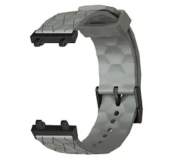 Ремінець Primolux Dimond силіконовий для годинника Xiaomi Amazfit T-Rex 2 (A2169 / A2170) - Grey - мініатюра 3