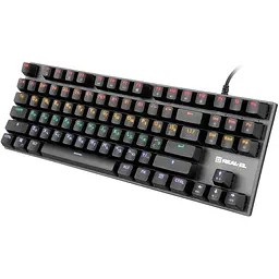 Клавіатура REAL-EL M 05 Grey (EL123100044) [128757] - мініатюра 5
