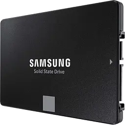 Твердотільний накопичувач Samsung 500Gb, 870 Evo, SATA3, 2.5, MLC (3-bit), 560/530 MB/s (MZ-77E500B) - мініатюра 2