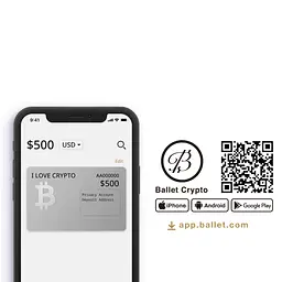 Криптогаманець Ballet REAL Series Bitcoin - найпростіше мультивалютне холодне сховище з підтримкою NFT (B07YL1R8QX) - мініатюра 6