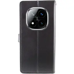 Шкіряний чохол-книжка GETMAN Gallant (PU) для Xiaomi Redmi Note 15 Pro 5G Чорний - мініатюра 5