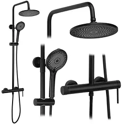 Душова система Rea Foss Clif black REA-P5645