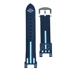 Силіконовий ремінець Primolux Dart для годинника Xiaomi Amazfit T-Rex (A1918)/T-Rex Pro (A2013) Black White - мініатюра 4
