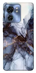 Чохол Demsky Чорно-білий мармур для Motorola Edge 40