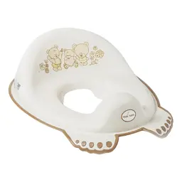 Накладка на унітаз Tega Baby Teddy Bea антиковзка, beige (MS-016-119)
