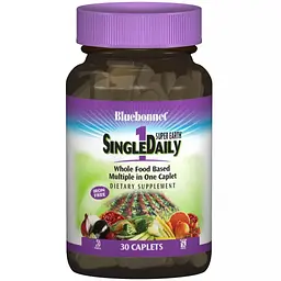 Мультивiтамiни без залiза Bluebonnet Nutrition Single Daily 30 капсул