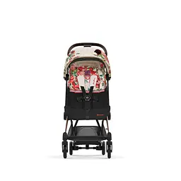 Прогулянкова коляска Cybex Coya Spring Blossom Light біла з червоним (522003071) - мініатюра 5