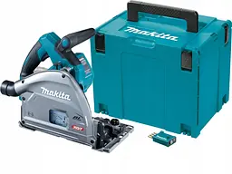 Пила дискова заглибна акумуляторна Makita SP001GZ03 (165 мм, 2500-4900 хв-1, 56 мм, BL, AWS, XGT, без акумуляторів та зарядного пристрою)