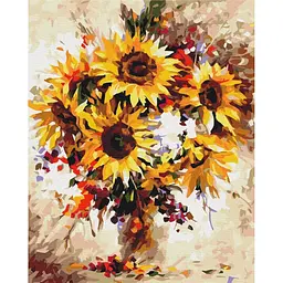 Картина за номерами Натюрморт з соняшниками BS51415, 40x50 см