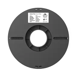 Пластик для 3D-принтера Creality PLA 2x1кг, 1.75мм, white+black (3301010337) - мініатюра 6
