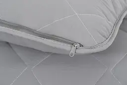 Набір ковдра з подушками Penelope - Colors in Comfort gray сірий євро - мініатюра 4