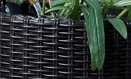 Горщик для квітів Keter 39 л Cylinder Planter Large сірий - мініатюра 5