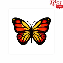Картина 3D Rosa Talent Метелик 2 МДФ ґрунтований 4 шари 17х17 см (4823098529026)