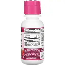 Колаген Nature's Truth Liquid Collagen з амінокислотним білком та біотином смак ягід 237 мл - мініатюра 2