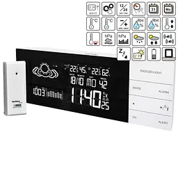 Метеостанція Technoline WS6870 White (WS6870) - мініатюра 6