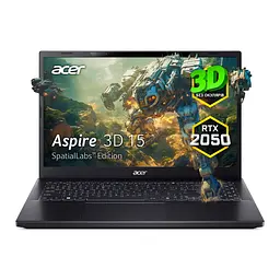 Ноутбук Acer Aspire 3D A3D15-71G 15.6' UHD IPS, Intel i5-13420H, 32GB, F1TB, NVD2050-4, Win11, чорний (NH.QNJEU.004)