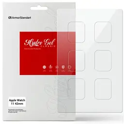 Плівка захисна Armorstandart hydrogel Apple Watch 11 42mm 6 pcs (ARM88733)