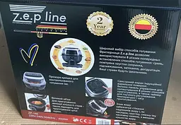 Розумна аерофритюрниця Zepline з функцією обертання 18 програм 10 л 4000 Вт ZP-140