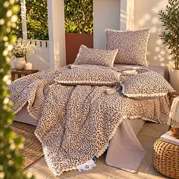 Постельное белье полуторное с демисезонным одеялом из муслина Colorful Home Print 7 22110 150х210 см