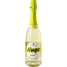 Винний ігристий напій Vintense Ice Hugo, безалкогольний, 0,75 л (779604)