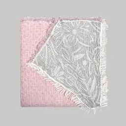 Муслінове покривало Sarev Pink-Gri 220х240 см pbe0051320 - мініатюра 2