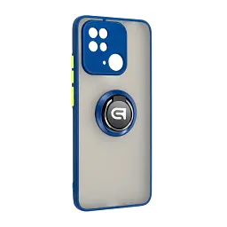 Чохол ArmorStandart Frosted Matte Ring для Xiaomi Redmi 10C Navy Blue