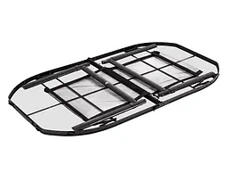 Стіл Bo-Camp Woodbine Oval 150x80 cm Black/Wood look (1404230) (DAS301532) - мініатюра 4