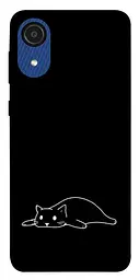 TPU чохол Demsky Lazy cat для Samsung Galaxy A03 Core