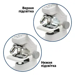 Цифровий мікроскоп SIGETA NEXOR 80x-800x 2 MP 7" LCD Wi-Fi з кейсом та набором для дослідів (65205) - мініатюра 10