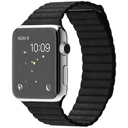Ремінець PU ArmorStandart Loop для Apple Watch All Series 38 mm 40 mm Black - мініатюра 4