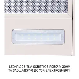 Витяжка телескопічна Minola HTL 6615 IV 1000 LED - мініатюра 8