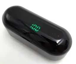Бездротові навушники Bluetooth 5.0 із сенсорним керуванням та зарядним кейсом Amoi F9 - мініатюра 7