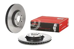 Диск гальмівний передній вентильований Ford Mondeo IV 07-15р Brembo (09.A427.21) - мініатюра 2