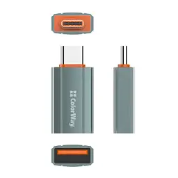 Перехідник USB-A toUSB-C ColorWay (CW-AD-AC) - мініатюра 3