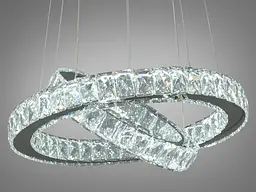 Кришталева led люстра Linisoln 7206-6A/480+340HR