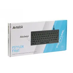 Клавіатура A4Tech FX61 USB Grey (4711421976411) - мініатюра 8