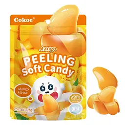 Желейні цукерки Cokoc Peelable Gummies Peeling Soft Candy Mango Flavor 60г