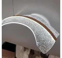 Лінійна підвісна люстра світлодіодна Artlight D7203/1200GD, золото темне матове, 27 Вт, від 25-35 м² - мініатюра 8