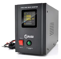 UPS ДБЖ з правильною синусоїдою Europower PSW-EPBTW24 2000VA, 1400W, АКБ 24В, заряд 10/20А - мініатюра 1