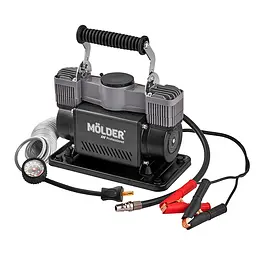 Компресор автомобільний Molder Turbo Air 12В 10Атм 90л/хв із зажимами АКБ(MA25300)