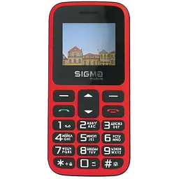 Мобільний телефон Sigma Comfort 50 HIT2020 Red (4827798120958)