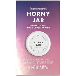 Бальзам для клітора Bijoux Indiscrets Horny Jar (Тремти від задоволення), розігрівальний - мініатюра 2