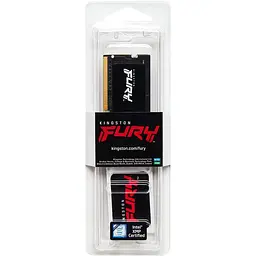 Пристрій для ноутбуків Kingston Fury 16 GB SO-DIMM DDR5 4800 MHz Impact (KF548S38IB-16) - мініатюра 8