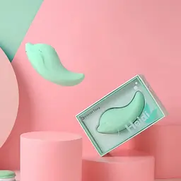 Вібратор та кліторальний стимулятор KISSTOY Heidi Green - мініатюра 5