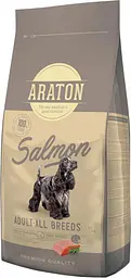 Повноцінний Сухий корм з лососем для дорослих собак усіх порід ARATON SALMON Adult All Breeds 15 кг